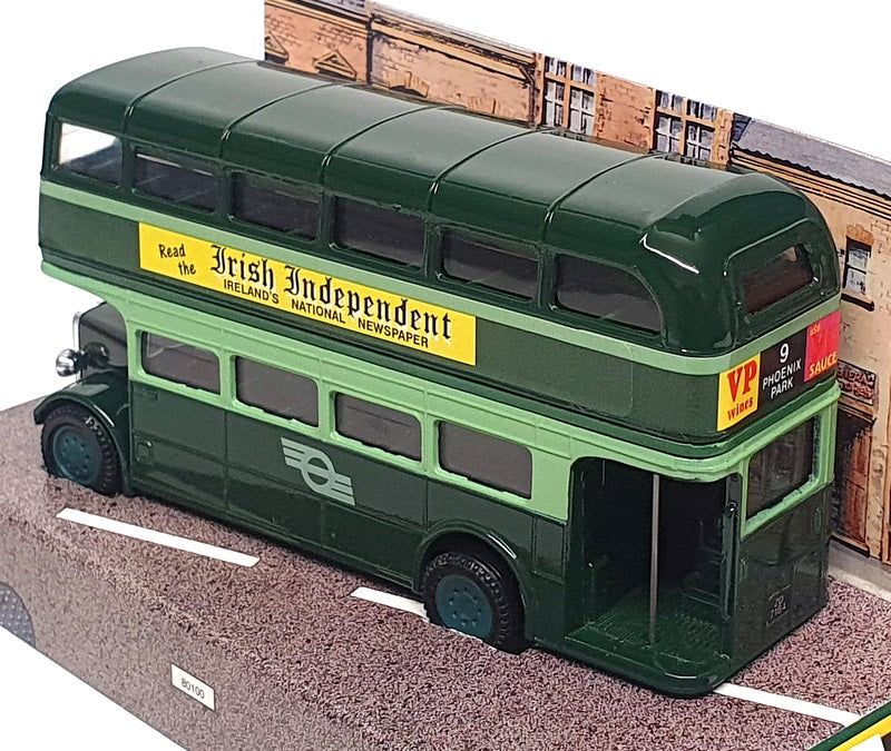 Corgi 12cm Long Diecast D599/11 - AEC Double Deck Bus - Green