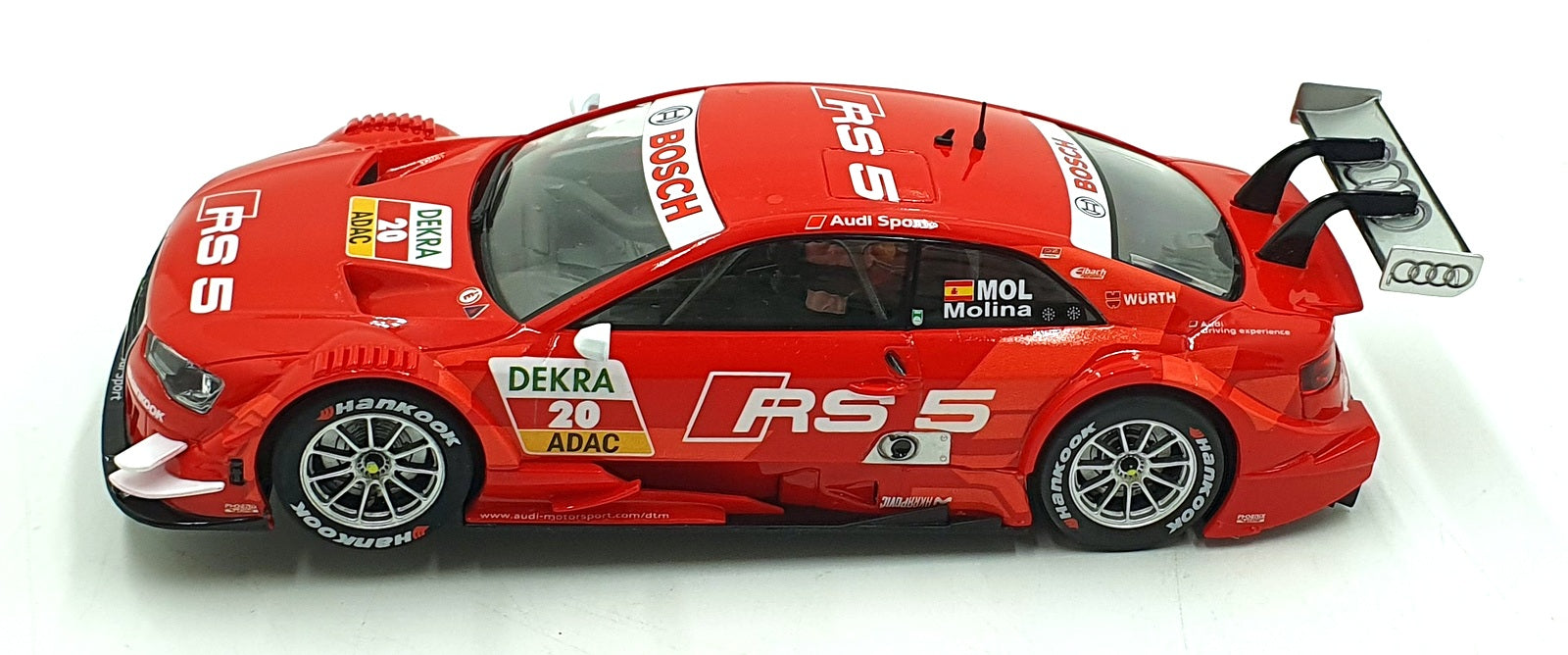 Carrera 1/32 Scale Slot Car 27453 - Audi A5 DTM "M.MOLINA" #20 2013