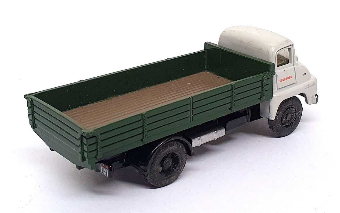 Base Toys 1/76 Scale D-10 - Thames Trader Dropside London Transport - Grey/Green