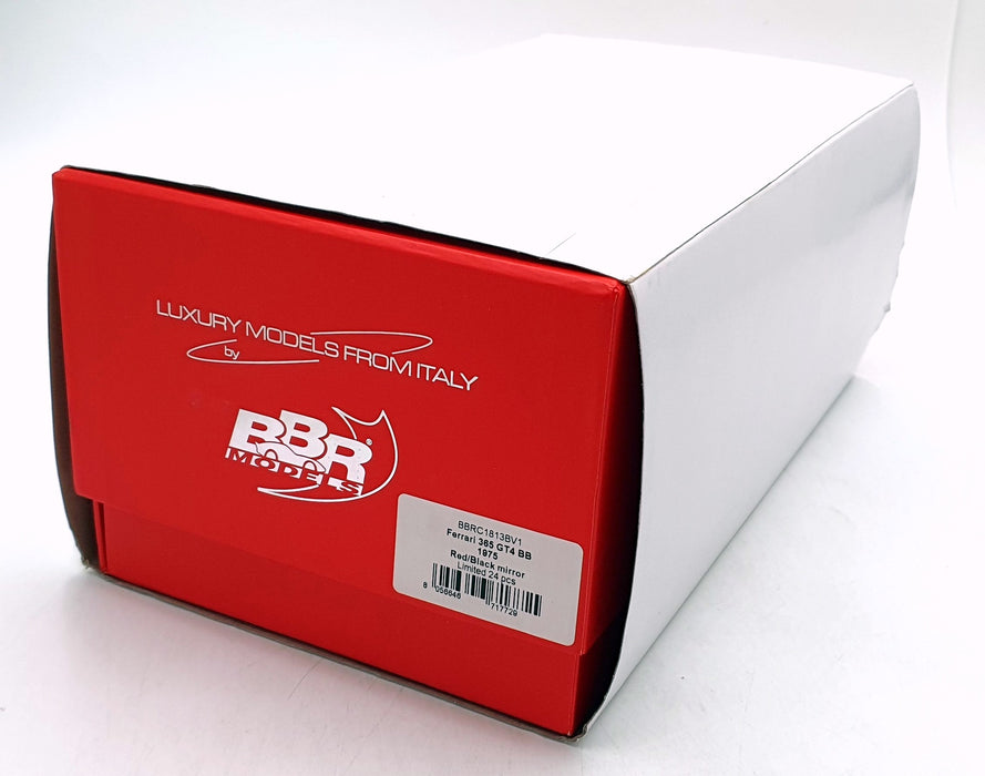 BBR 1/18 Scale Resin BBRC1813BV1 - Ferrari 365 GT4 BB 1975 - Red/Black