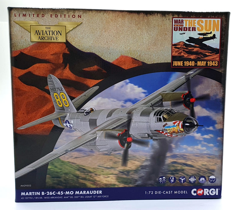 Corgi 1/72 Scale AA29502 - Martin B-26C-45-MO Marauder Aircraft