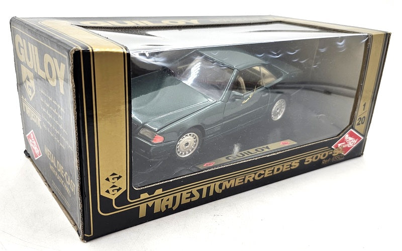 Guiloy 1/20 Scale Diecast 65501 - Mercedes-Benz 500-SL - Green
