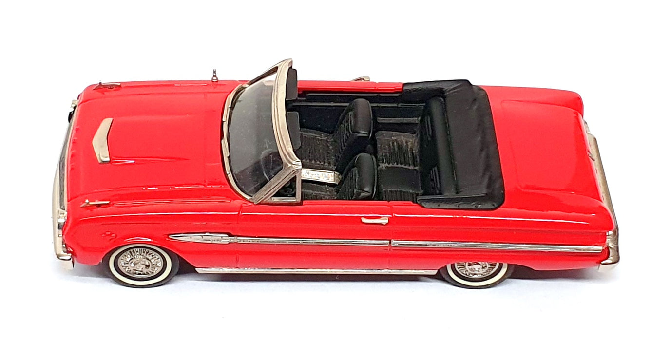 Brooklin Models 1/43 Scale BRK112 - 1963 Ford Falcon Convertible - Red