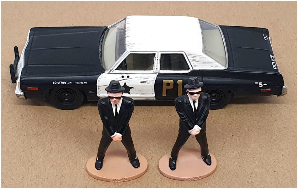 Corgi Diecast CC06001 - The Blues Brothers Dodge Monaco + Jake & Elwood Figures