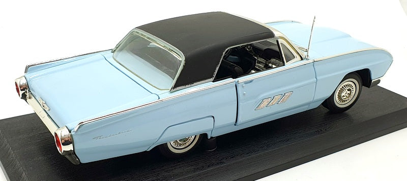 Anson 1/18 Scale Diecast 30344 - 1963 Ford Thunderbird - Blue/Black Roof
