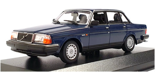 Maxichamps 1/43 Scale 940 171405 - 1986 Volvo 240GL - Dk Blue