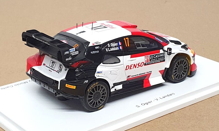 Spark 1/43 Scale S6718 - Toyota GR Yaris #17 Winner Monte Carlo Rally 2023