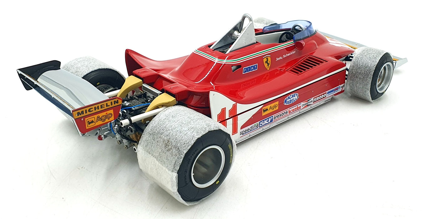 Exoto 1/18 Scale Diecast 97070 - Ferrari 312 T4 #11 F1 J.Schekter - Red