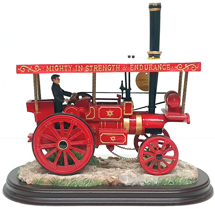 The Leonardo Collection LP6176 - Traction Engine Sculpture - Red
