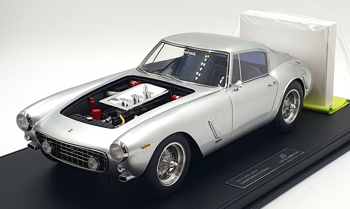 Top Marques 1/12 Scale Resin TMR1205C - Ferrari 250 GT SWB - Silver