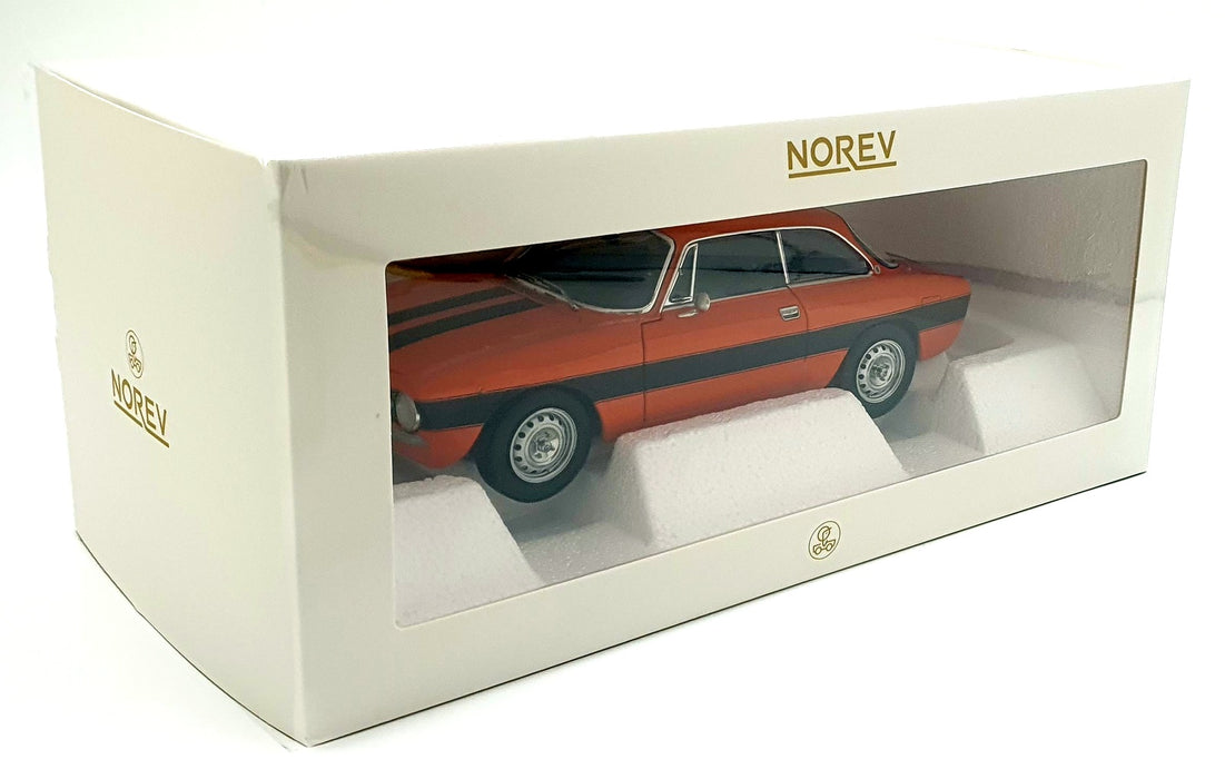 Norev 1/18 Scale Diecast 187918 - 1973 Alfa Romeo 2000 GTV - Orange