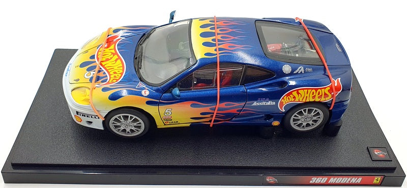 Hot Wheels 1/18 Scale Diecast 29619 - Ferrari 360 Modena - Hot Wheels Flames