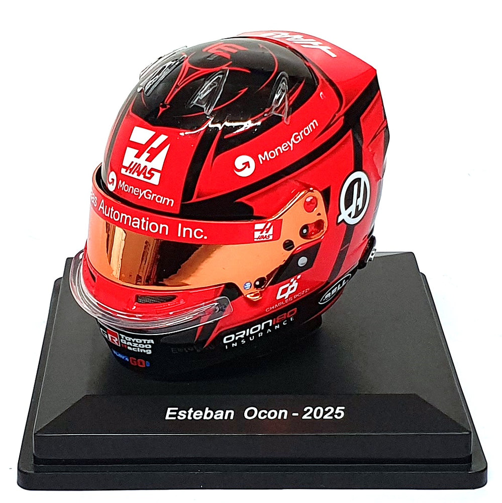 Spark 1/5 Scale 5HF184 - Helmet Esteban Ocon Haas F1 Team 2025