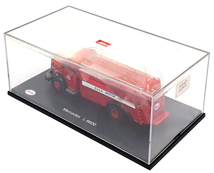 Schuco 1/43 Scale 002418 - Mercedes Benz L6600 Tanker Truck Esso - Red