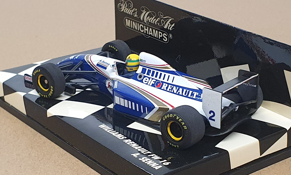 Minichamps 1/43 Scale 430 940002 - F1 Williams Renault FW16 A. Senna