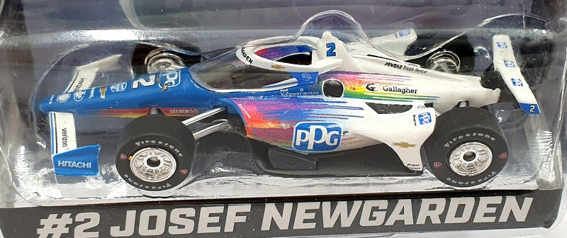 Greenlight 1/64 Scale 11565 NTT Indycar Series #2 J. Newgarden - Blue/M Colour