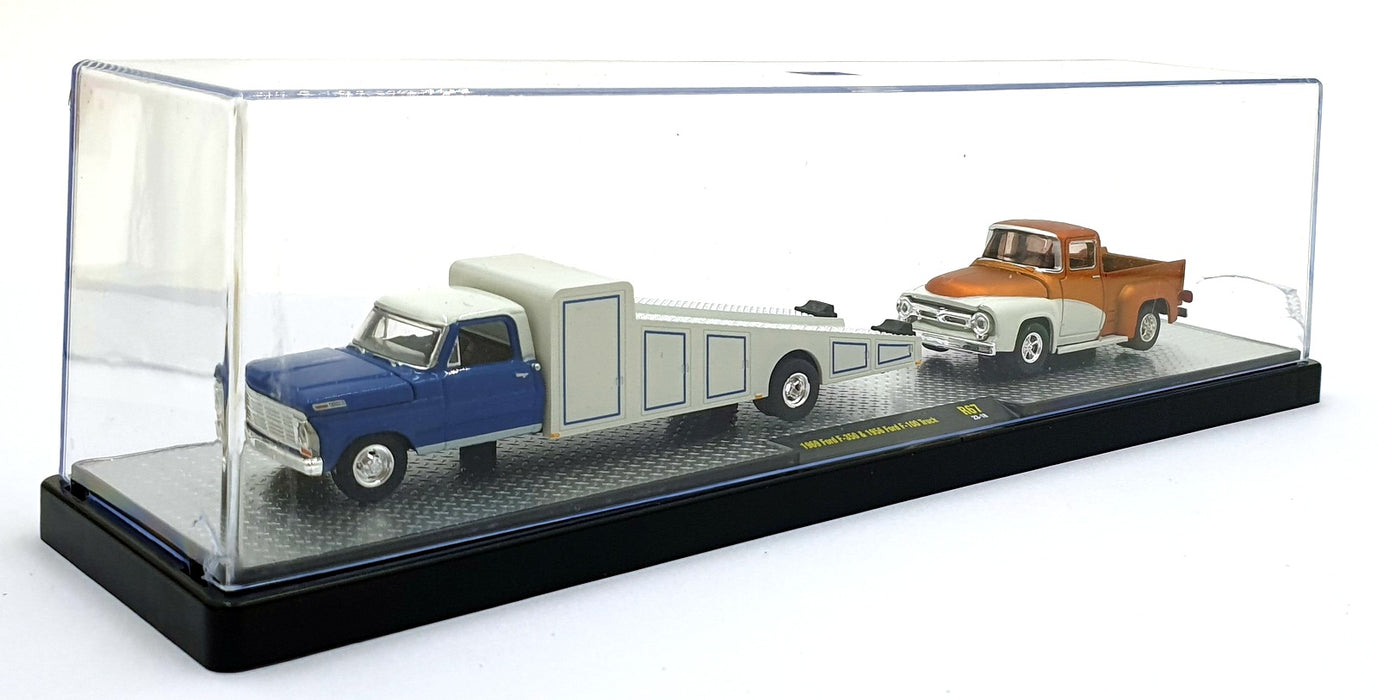 Castline M2 Machines 1/64 Scale R67 - 1969 Ford F-350 and 1956 Ford F-100 Truck