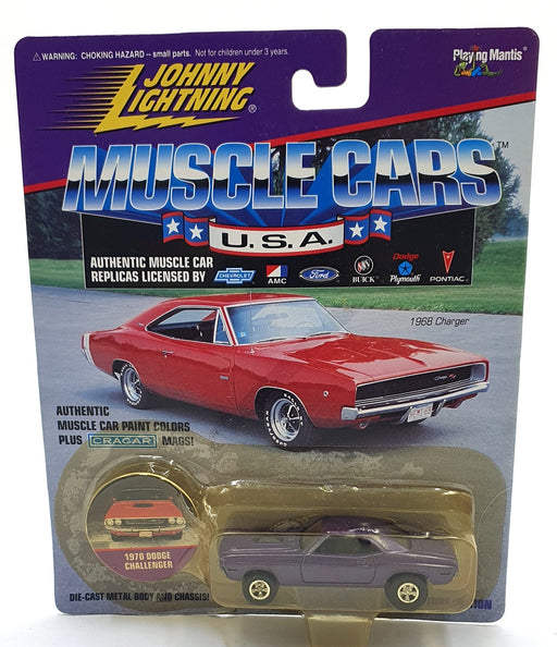 Johnny Lightning 1/64 Scale 202-00 Muscle Cars USA 1970 Dodge Challenger Purple