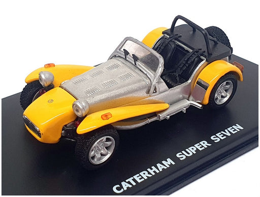 Wemi Models 1/32 Scale 20073 - Caterham Super Seven - Silver/Yellow
