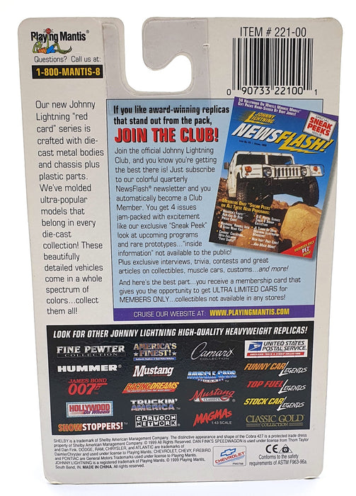 Johnny Lightning 1/64 Scale 221-00 - 1941 Willy's Coupe - Pink