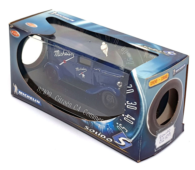 Solido 1/43 Scale 82109 - Citroen C4 Commercial Van Michelin - Blue