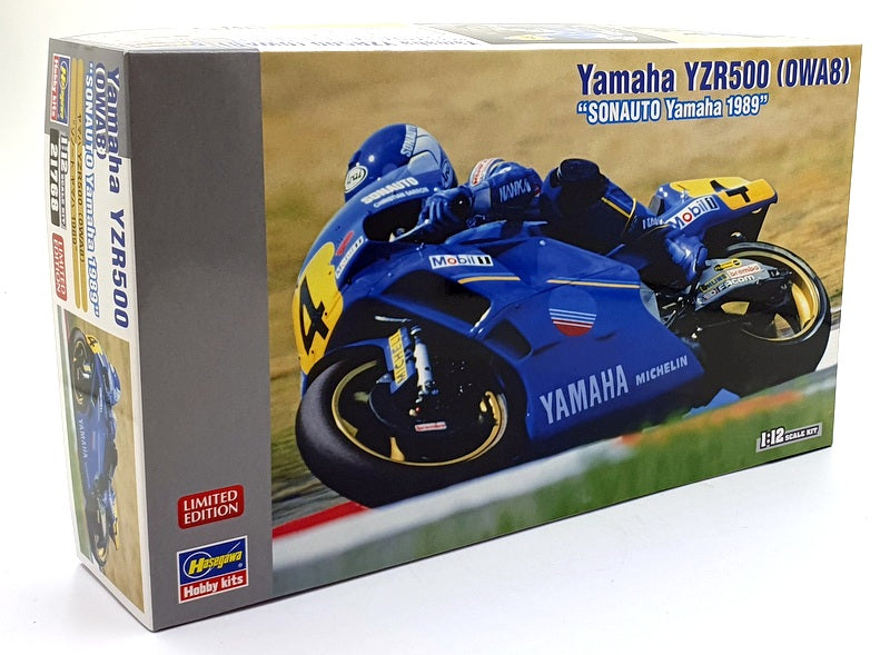 Hasegawa Kits 1/12 Scale 21768 - Yamaha YZR500 (0WA8) #4 Sonauto Yamaha 1989