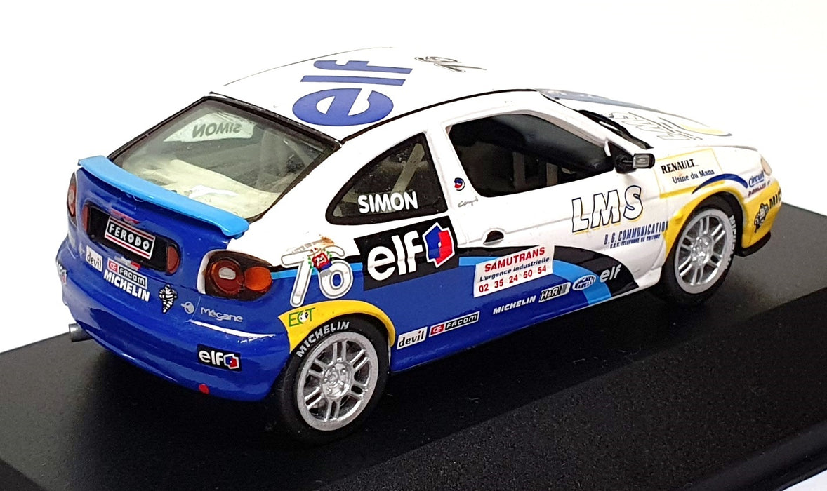 Onyx 1/43 Scale XCL99018 - Renault Megane Coupe #76 French Magane Cup 98 Simon