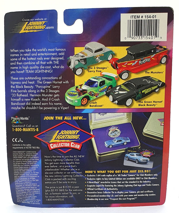 Johnny Lightning 1/64 Scale 154-01 Team Lightning The Three Stooges - Larry Fine