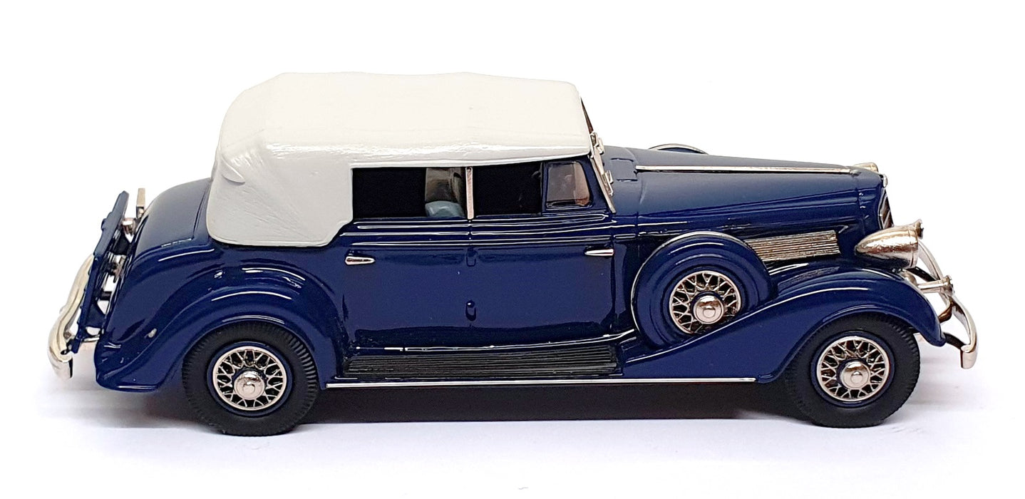 Brooklin Models 1/43 Scale BC008 - 1934 Buick Phaeton Model 98C - Blue/Grey