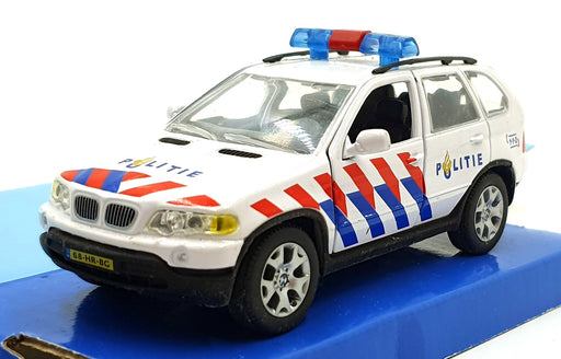 Cararama 1/43 Scale 210226C - BMW X5 Politie Police Car - White