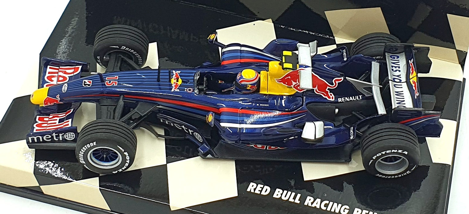 Minichamps 1/43 Scale 400 070015 - F1 Red Bull Racing Renault RB3 #15 2007