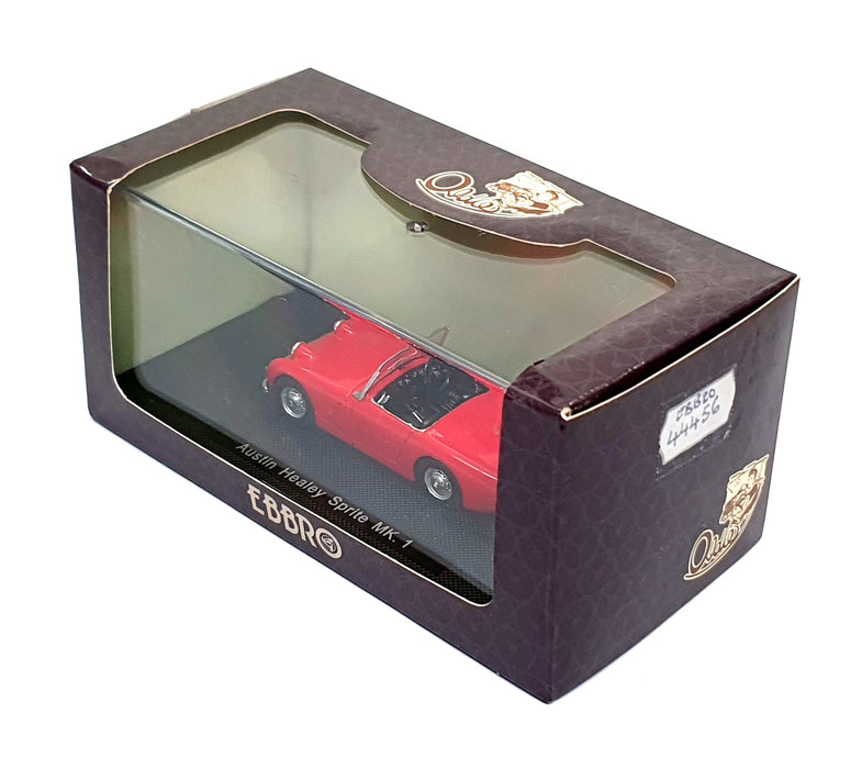 Ebbro 1/43 Scale Diecast 44456 - Austin Healey Sprite Mk1 - Red