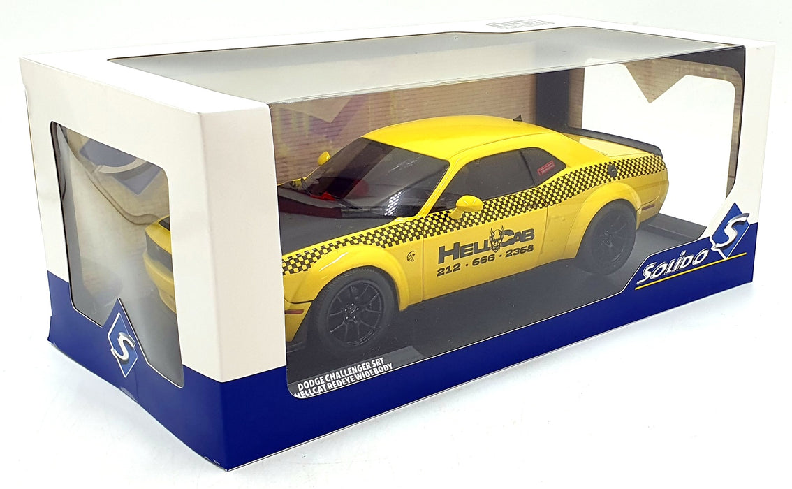 Solido 1/18 Scale Diecast S1805716 - 2023 Dodge Challenger SRT Hellcat Wide Boy