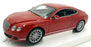 Minichamps 1/18 Scale Diecast 100 139620 - Bentley continental GT 2008 - Red