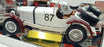 Burago 1/18 Scale Diecast 3202 Mercedes Benz SSKL 1931 1000 Miglia White #87