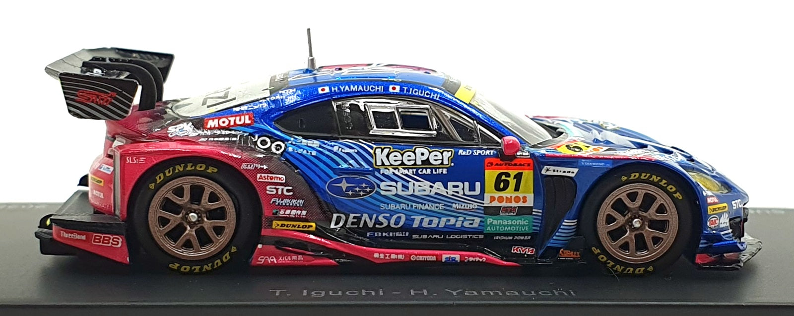 Spark 1/64 Scale 64SGT25061 - Subaru BRZ R&D Sport #61 GT300 Super GT 2025