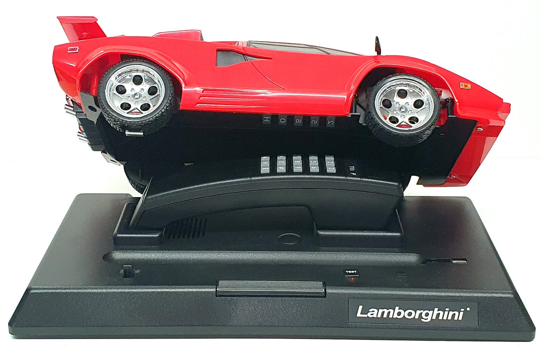Telemania Appx 35cm Long 02307 - Lamborghini Countach Vintage Telephone - Red