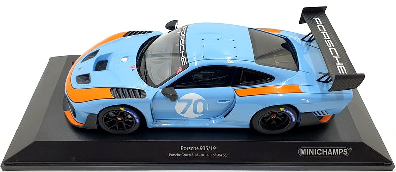 Minichamps 1/18 Scale 155 067570 Porsche 935/19 2019 Groep Zuid - Blue/Orange