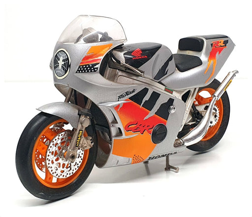 Guiloy 1/10 Scale 91123 - Honda CBR Motorbike - Silver/Black/Orange