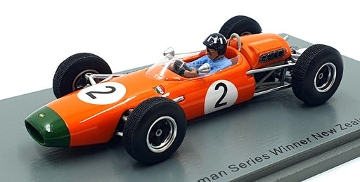 Spark 1/43 Scale S7432 - Brabham BT11A Tasman Series New Zealand GP F1 1965 #2