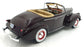 BOS Models 1/18 scale Resin BOS286 LaSalle Series 50 Convertible Coupe Dark Red