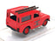 Vitesse 1/43 Scale 471 - 1960 Land Rover Manchester Fire Brigade - Red