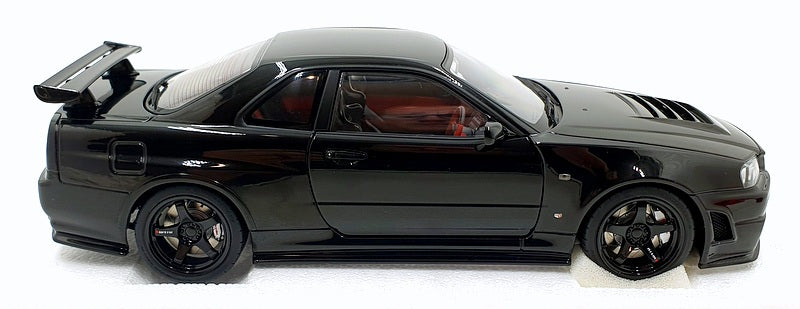 Autoart 1/18 Scale 77463 - Nissan Skyline Nismo R34 GT-R Z-Tune - Black Pearl