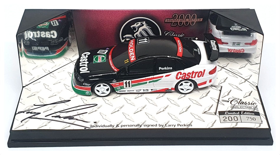 Classic Carlectables 1/43 Scale 4324 - Holden Commodore 2000 #11 Castrol SIGNED