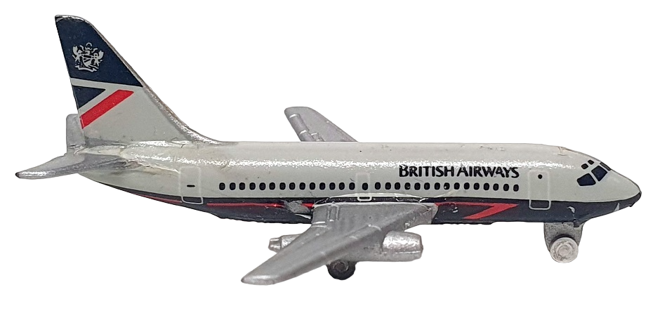 Schabak 1/600 Scale Diecast 905/14 - Boeing 737-200 - British Airways