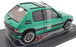 Norev 1/18 Scale Diecast 184847 Peugeot 205 GTi 1.9 Griffe Windowroof 1991 Green
