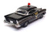 Matchbox 1/43 Scale DYM96666 - '57 Chevrolet Bel Air Ohio Highway Patrol - Black