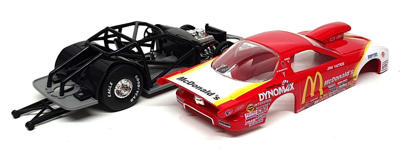 Racing Champions 1/24 Scale 09900 - Pontiac Pro Stock Car McDonald's Jim Yates