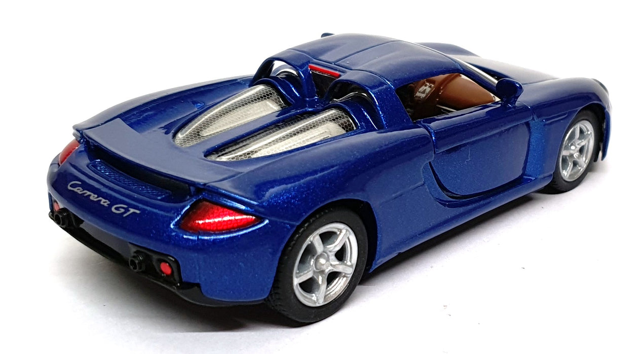 Kinsmart 1/32 Scale Pull Back & Go TY1239 - Porsche Carrera - Met. Blue