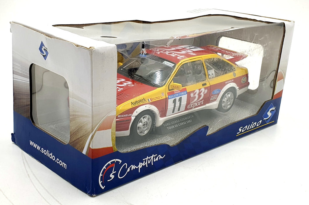 Solido 1/18 Scale S1806103 -1987 Ford Sierra Cosworth Auriol/occelli #11